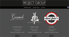 Desktop Screenshot of projectgroupnyc.com